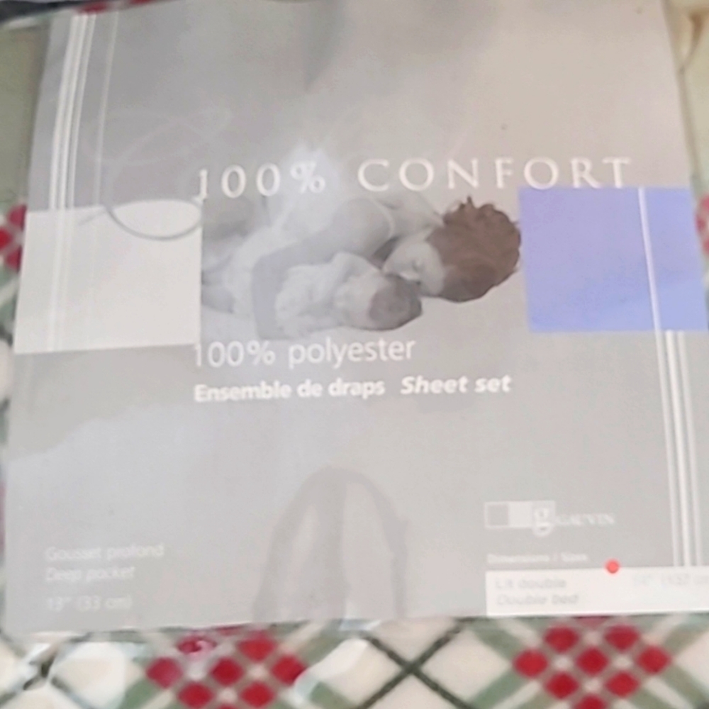 Double bed sheet set